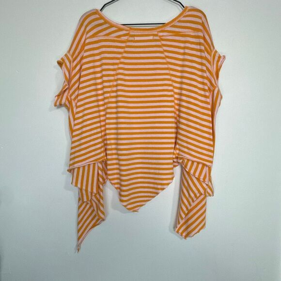 Free People We the Free Striped Angel Tee M - Picture 4 of 6